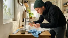 So bringst du Armaturen mit Backpapier zum Strahlen – und wann du trotzdem entkalken solltest